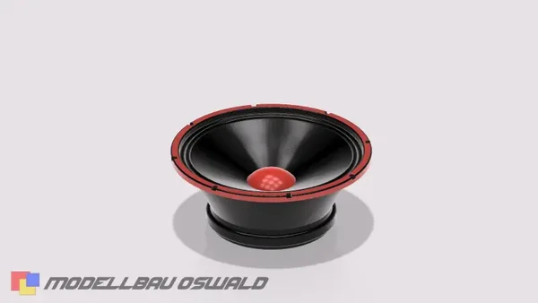 1:18 3D Druck - Tuning - Zubehör - Subwoofer Lautsprecher