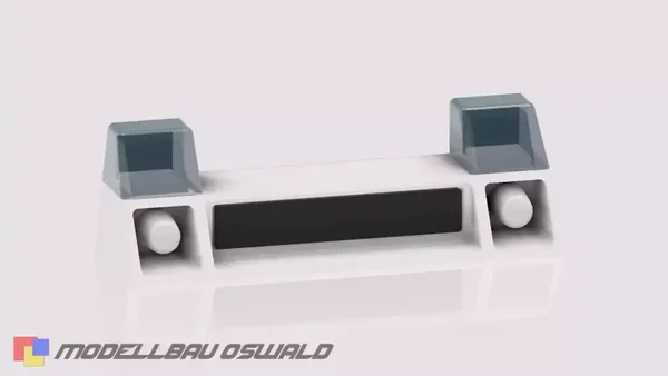 1:18 3D Druck - Rundumleuchte Blaulicht Balken Wandel & Goltermann TOP-4