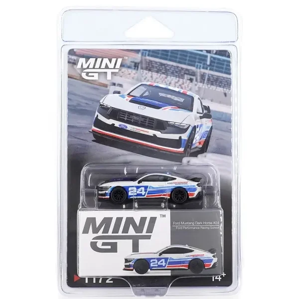 1:64 Mini GT - Ford Mustang Dark Horse #24 Ford Racing School *Blister*