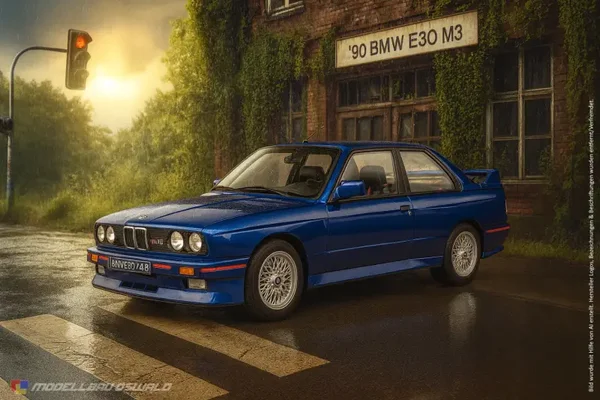 1:18 Spare Parts - Solido - 1990 BMW E30 M3 Sport Evo Blue