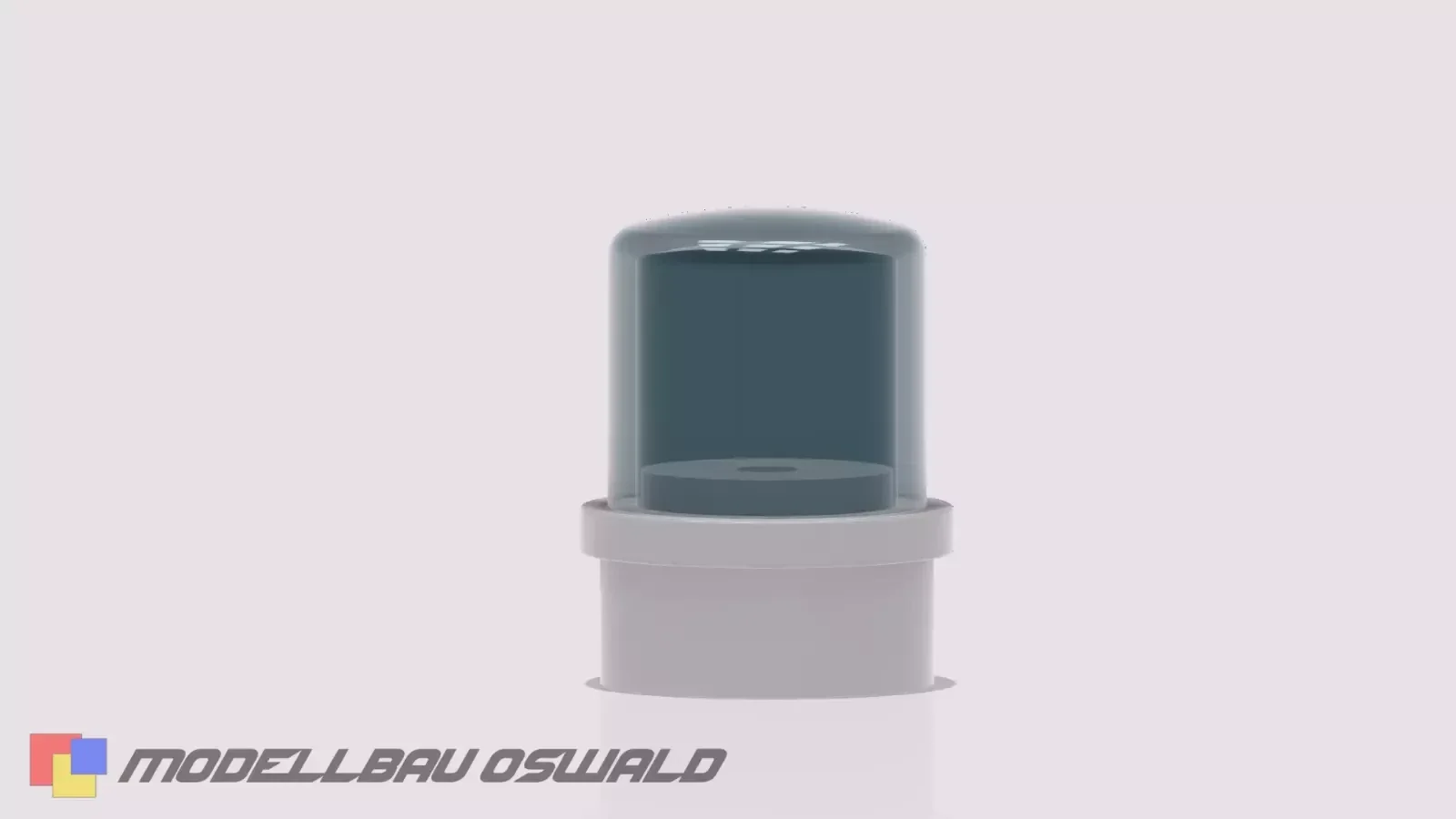 1:14 3D Druck - Rundumleuchte Blaulicht Mars Skybolt US Variante