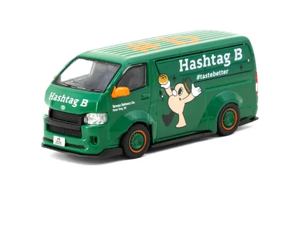 1:64 Tarmac - Toyota Hiace Widebody Hashtag B Special Edition