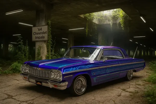 1:18 Spare Parts - Ertl - 1964 Chevrolet Impala Lowrider