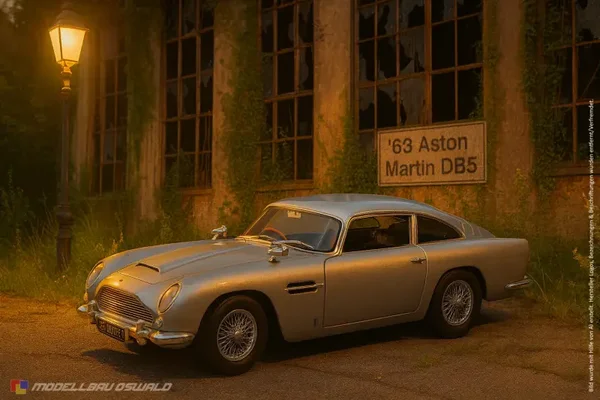 1:18 Spare Parts - Sunstar - 1963 Aston Martin DB5 Silver