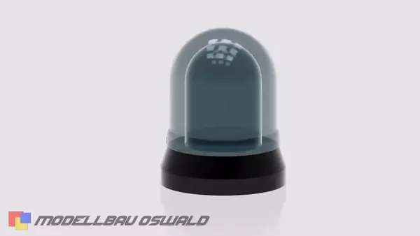1:14 3D Druck - Rundumleuchte Blaulicht Pintsch Bamag PKN24G