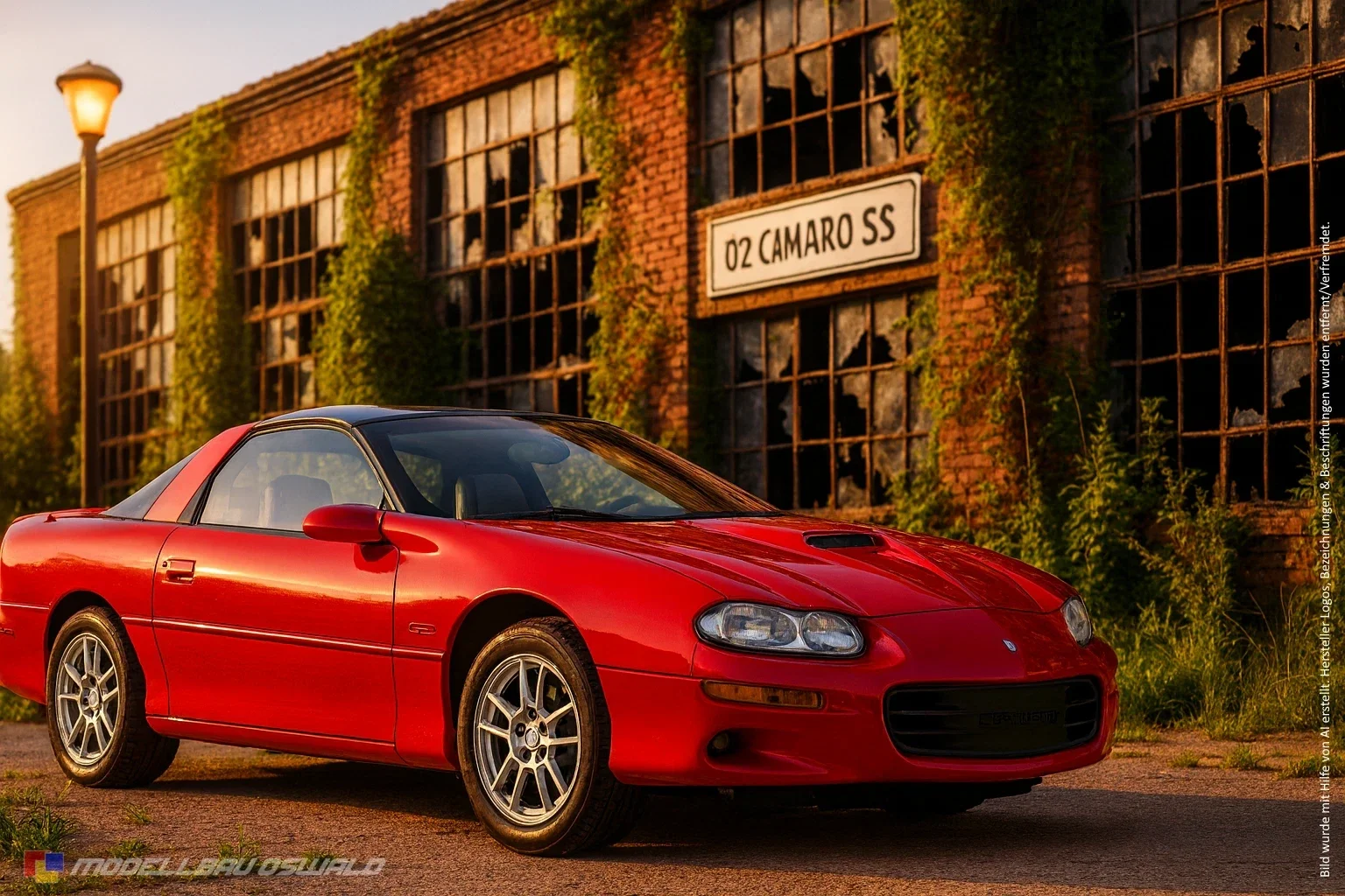 1:18 Spare Parts - Welly - 2002 Chevrolet Camaro SS