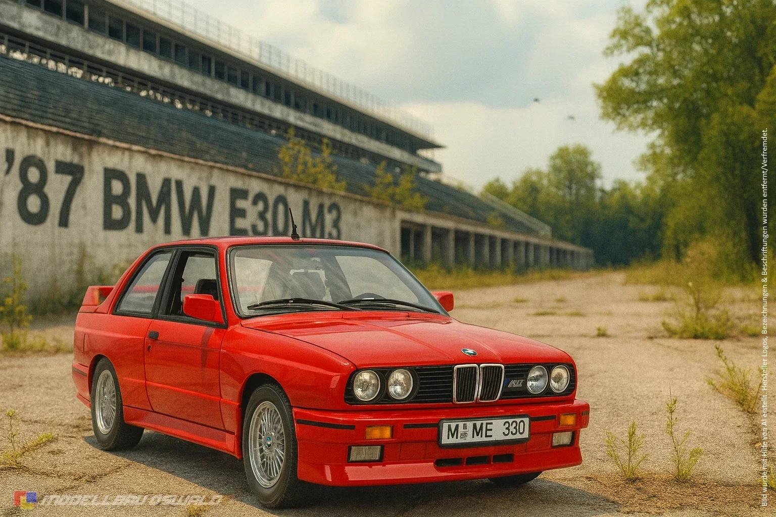 1:18 Spare Parts - Minichamps - 1987 BMW E30 M3 Red