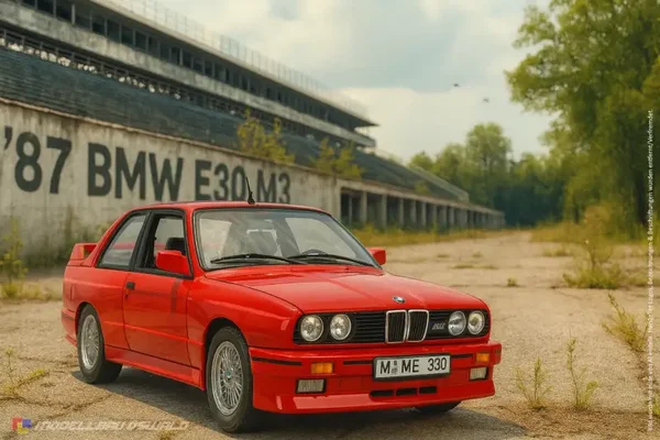 1:18 Spare Parts - Minichamps - 1987 BMW E30 M3 Red