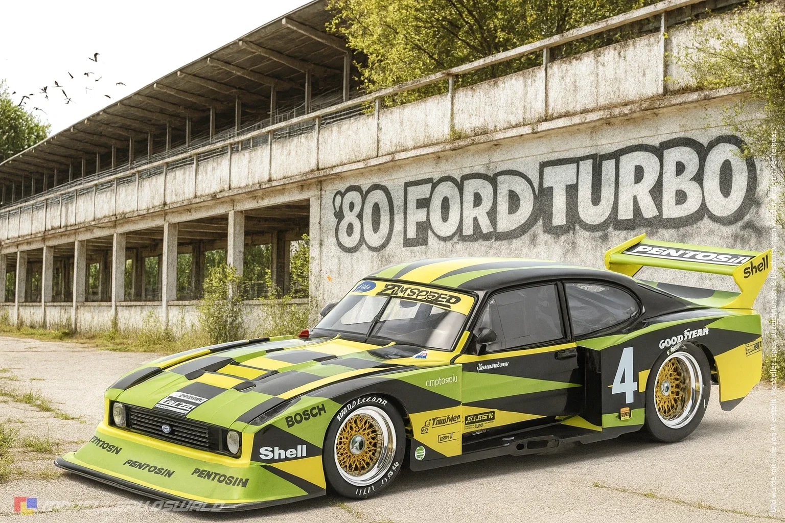 1:18 Spare Parts - Werk83 - 1980 Ford Capri Turbo Gr. 5