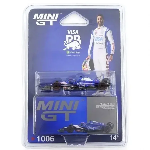 1:64 Mini GT - Red Bull 01 #3 D. Ricciardo 2024 F1 2024 Bahrain GP