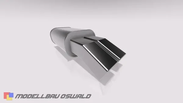 1:18 3D Druck - Tuning - Zubehör - Endtopf JEN100