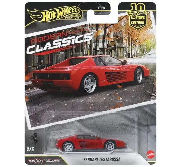 1:64 Hot Wheels - 1984 Ferrari Testarossa Red *Premium Series*