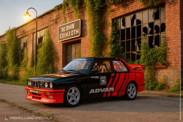 1:18 Spare Parts - Solido - 1990 BMW E30 M3 DTM Advan
