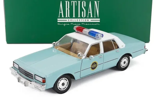 1:18 Greenlight - 1987 Chevrolet Caprice 9C1 US Border Patrol Police