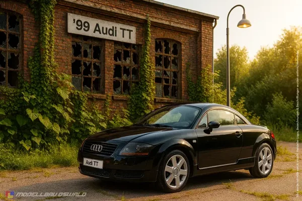 1:18 Spare Parts - Revell - 1999 Audi TT Coupe Black