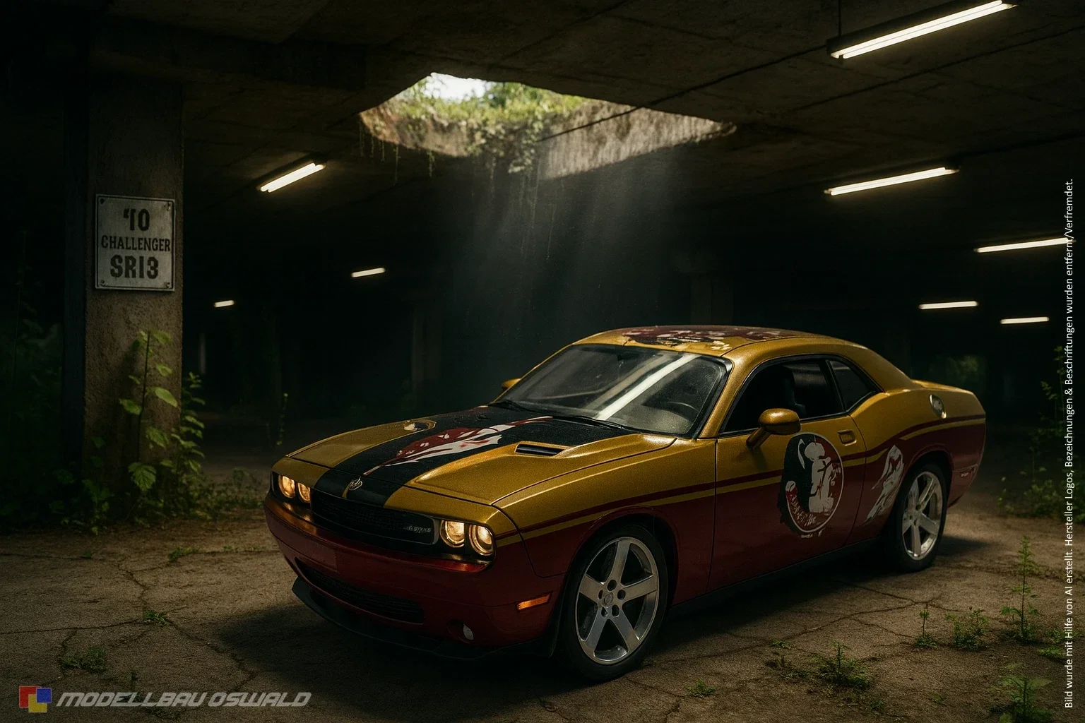 1:18 Spare Parts - Highway 61 - 2010 Dodge Challenger SRT8