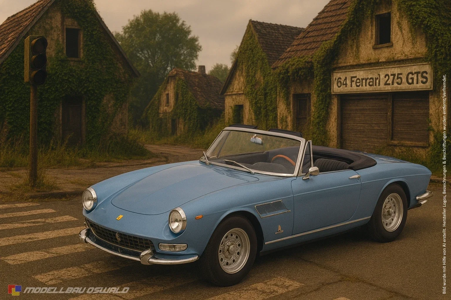 1:18 Spare Parts - KK Scale - 1964 Ferrari 275 GTS Pininfarina Blue