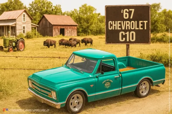 1:18 Spare Parts - Acme - 1967 Chevrolet C10 Pickup *Holley*