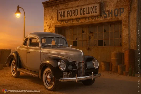 1:18 Spare Parts - Motormax - 1940 Ford Deluxe Coupe Black