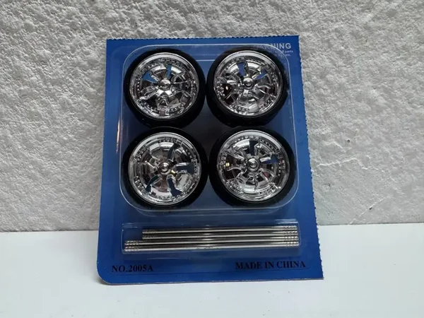 1:18 Chromfelgen Felgen Tuning 33mm Spinner #4