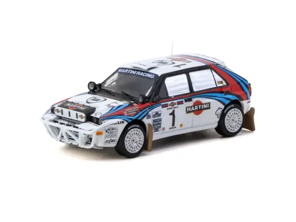 1:64 Tarmac - 1992 Lancia Delta HF Integrale #1 Juha Kankkunen/Juha Piironen Safari Rally