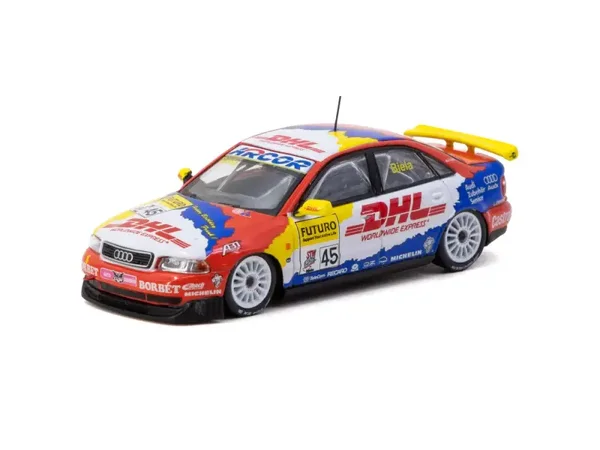 1:64 Tarmac - 1998 Audi A4 Quattro #45 Frank Biela Super Tourenwagen Cup