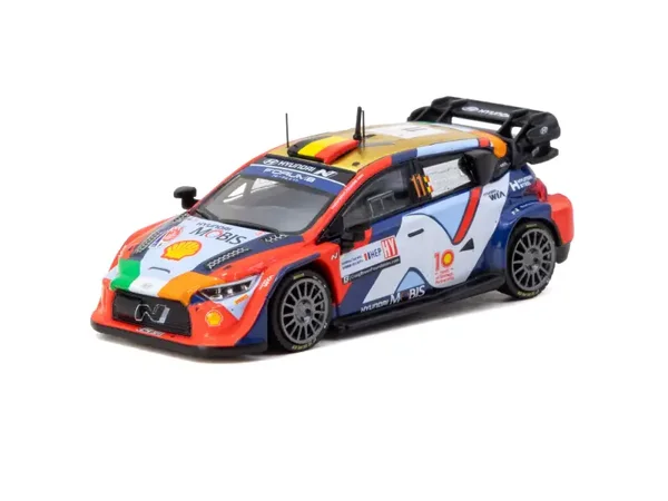 1:64 Tarmac - 2024 Hyundai i20 N Rally1 Hybrid Thierry Neuville/Martijn Wydaeghe Croatia Rally