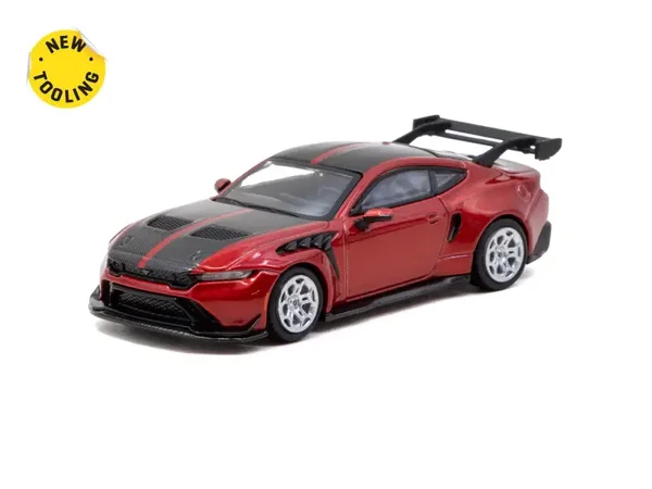 1:64 Tarmac - Ford Mustang GTD, red