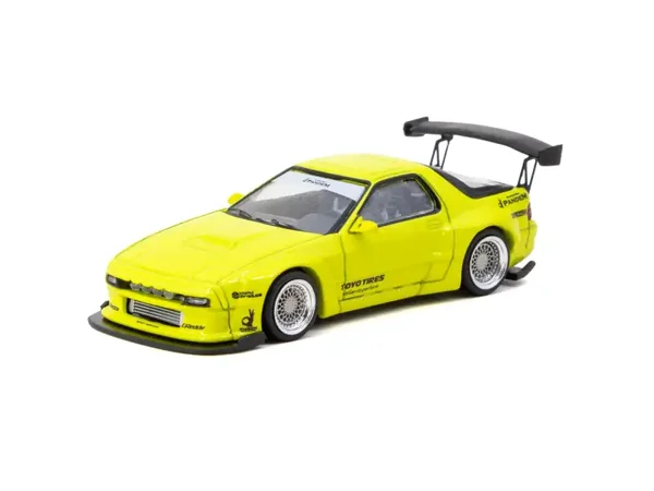 1:64 Tarmac - Pandem Mazda RX-7 FC3S, yellow