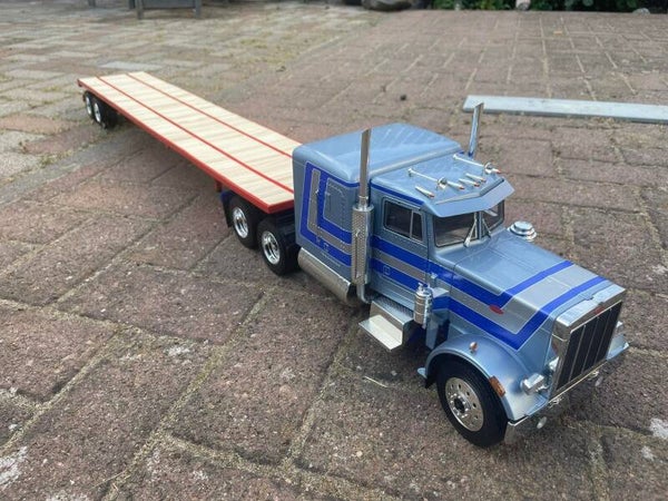 1:18 3D Druck Bausatz - US 2-Achs Flatbed OLX100