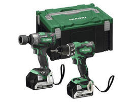 HIKOKI ACCU COMBISET 2DELIG 2X18V 5,0AH Van €565 naar €499