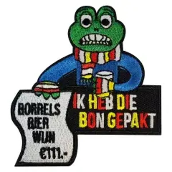 Oeteldonk embleem - Bon gepakt