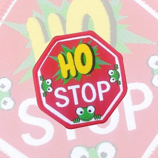 Embleem Ho STOP