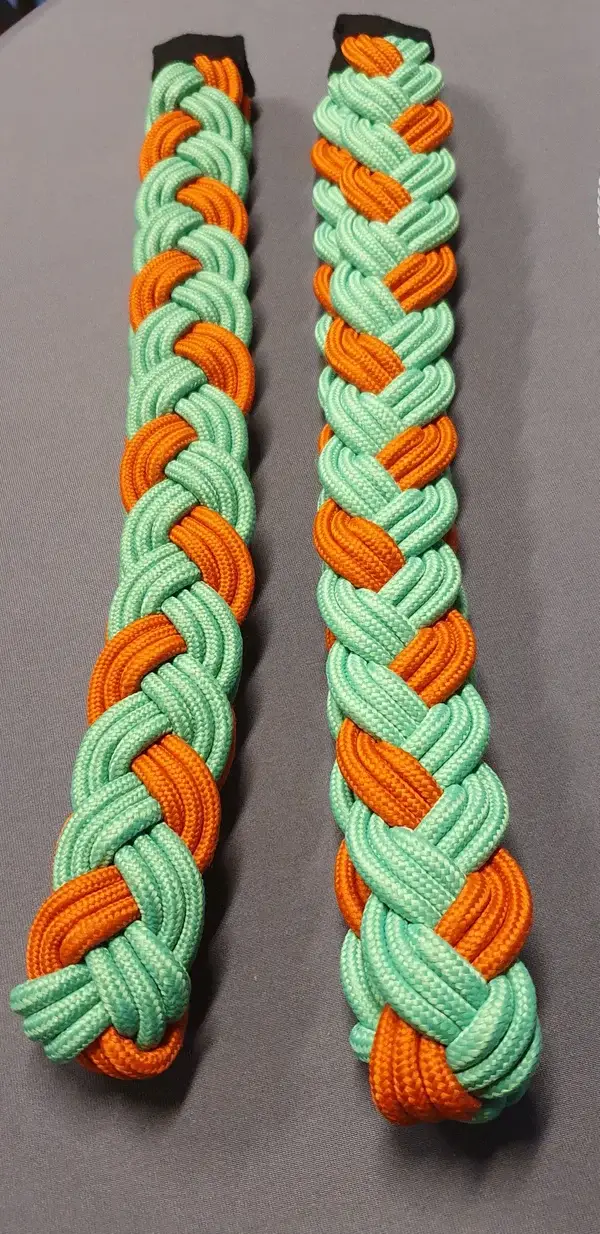 Erekoord groen/oranje