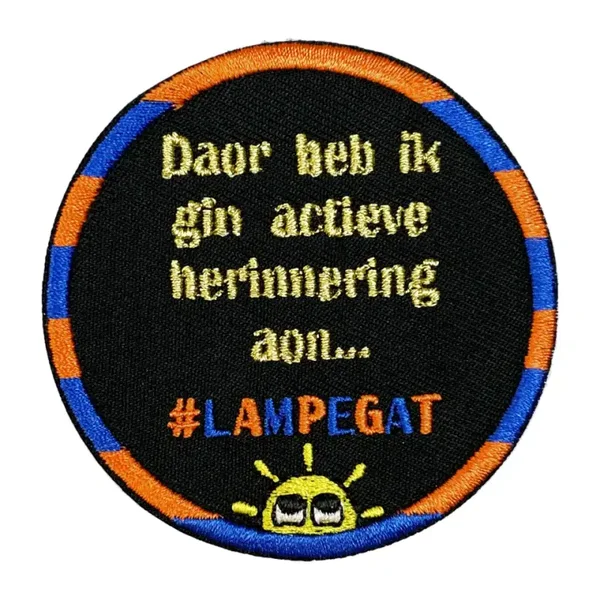 Lampegat embleem - Gin actieve herinnering