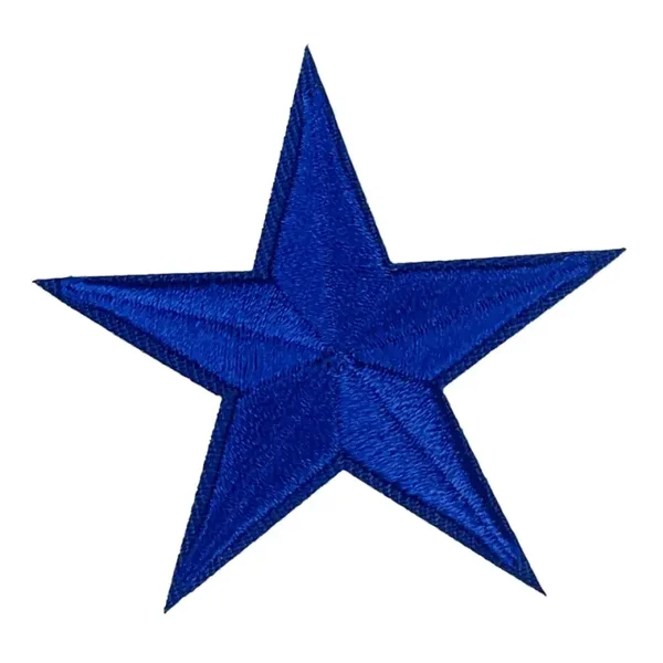 Lampegat embleem - Blauwe ster