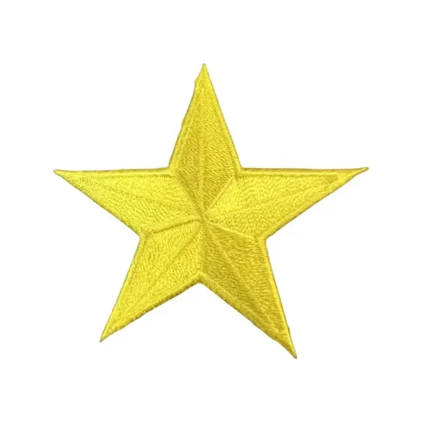 Ster Geel 6,4,2 cm doorsneden van de ster