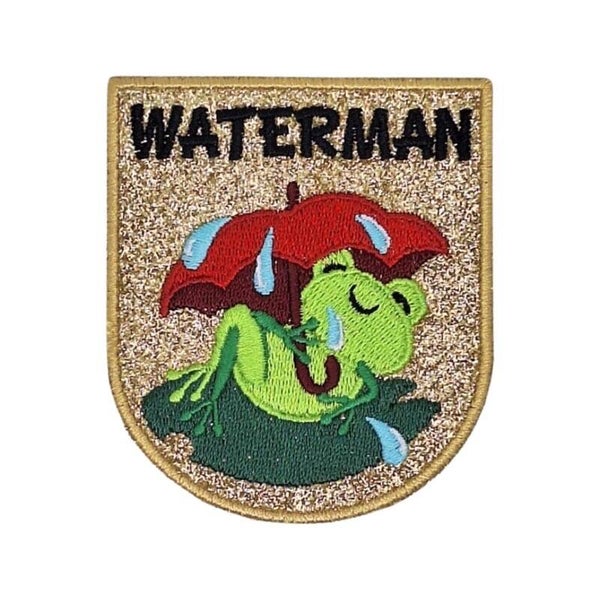 Embleem oeteldonk goud sterrenbeeld waterman
