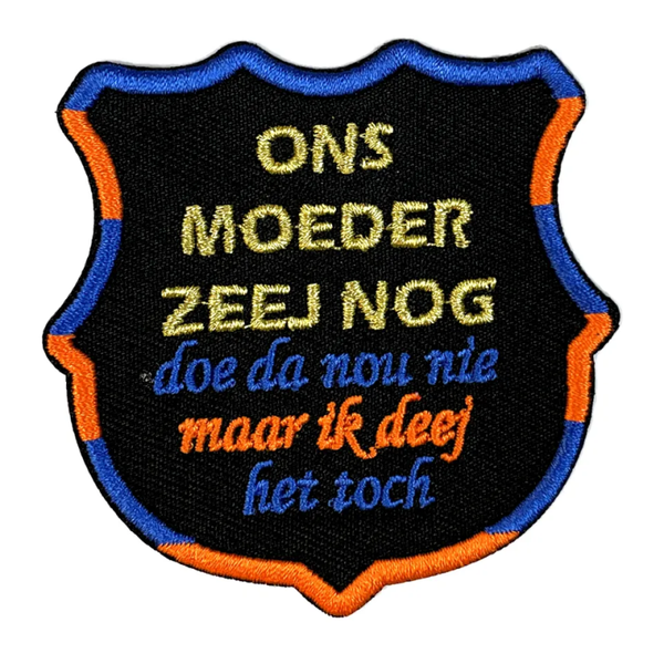 Lampegat embleem - Ons moeder zeej nog
