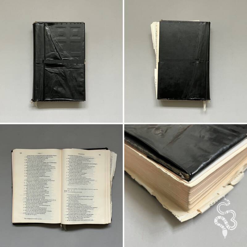 Band met blinddruk en Art Nouveau