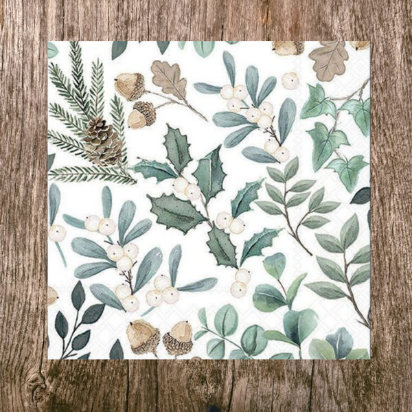 Servetten collection of leaves