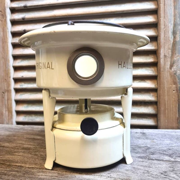 Haller een pits petroleumstel créme