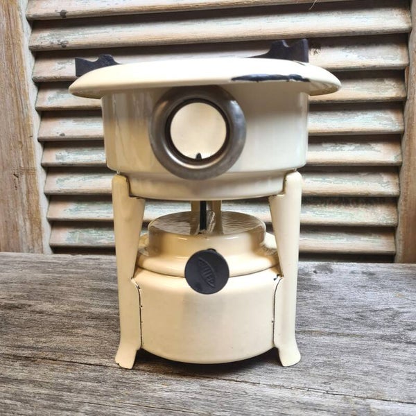 Haller één-pits petroleumstel crème