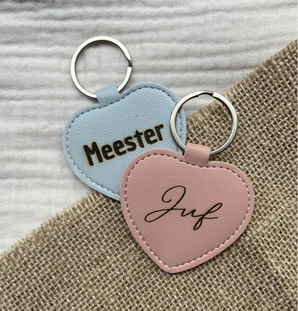 Juf/meester sleutelhanger