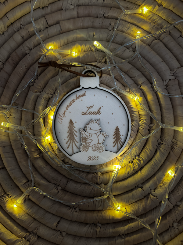 Mijn eerste kerst-bal