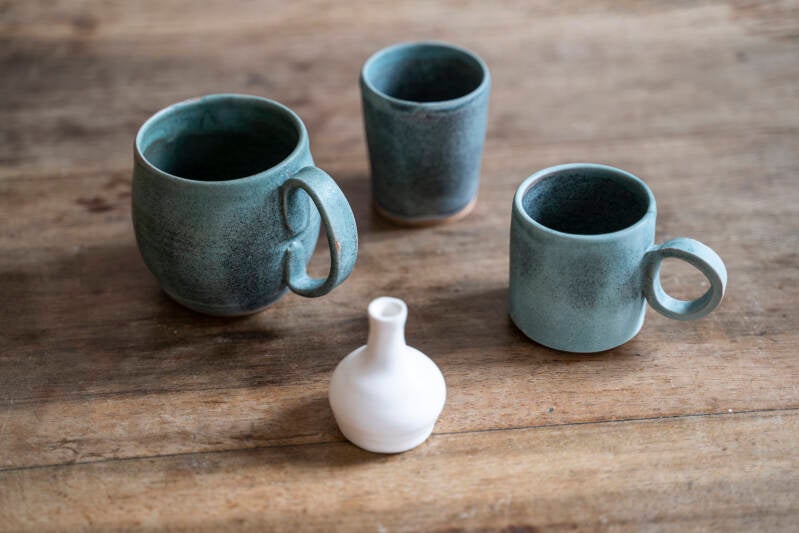 Tasses et mugs vertes