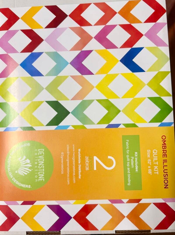 Ombré Illusion Quilt Kit