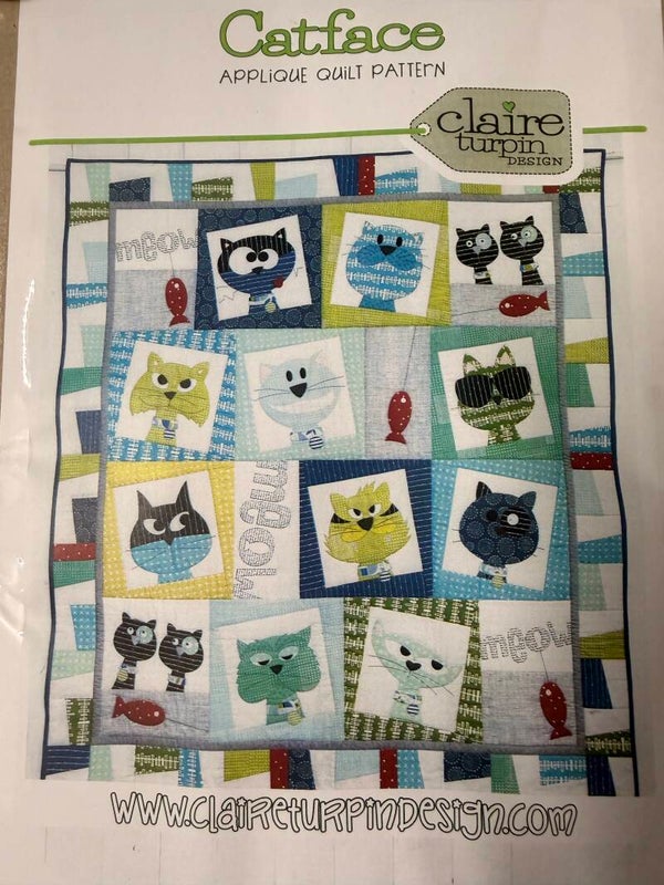 Cat Face Quilt Kit