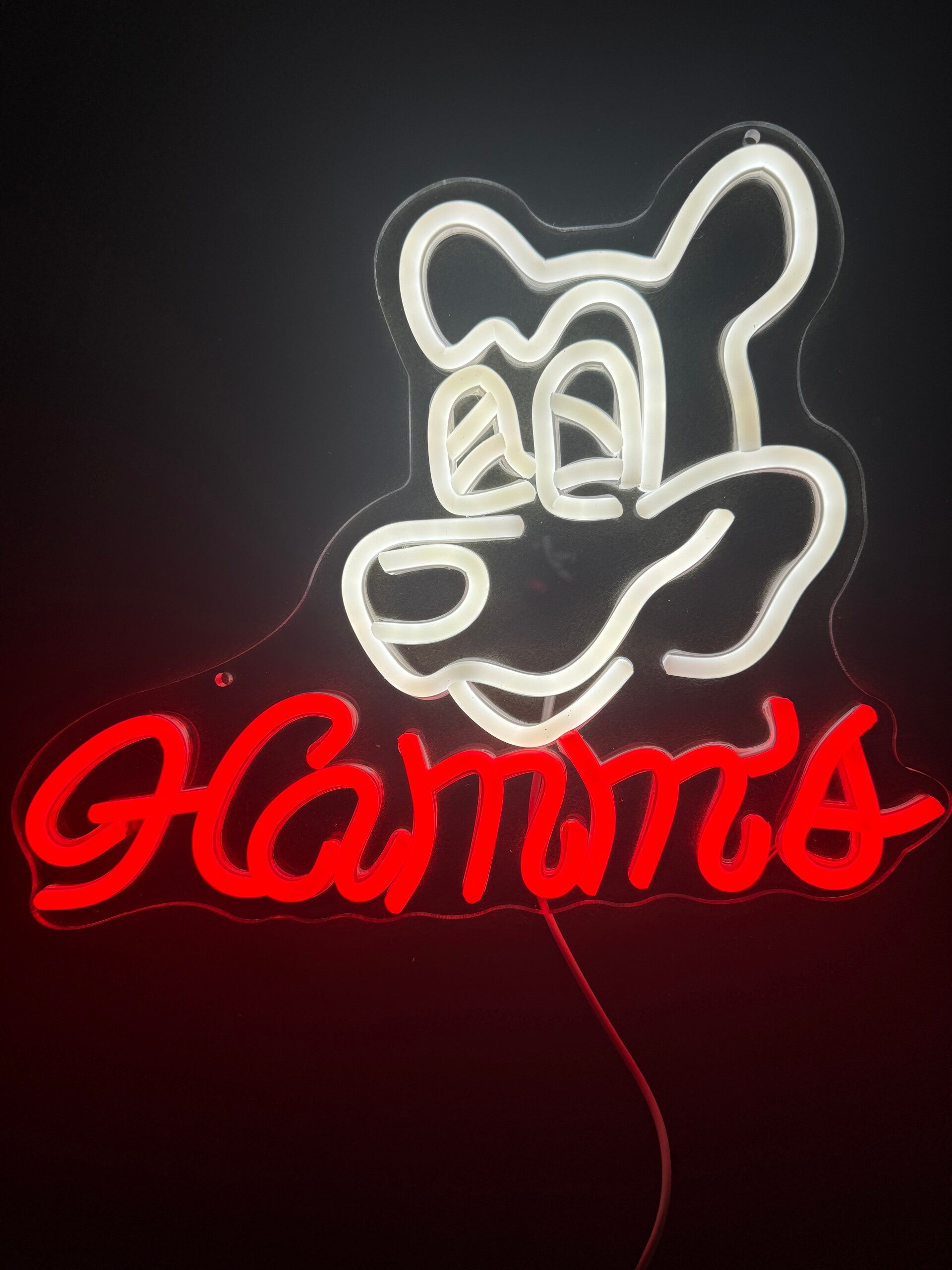 Hamms Beer neon led