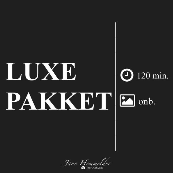 Luxe pakket | JaneHemmederFotografie